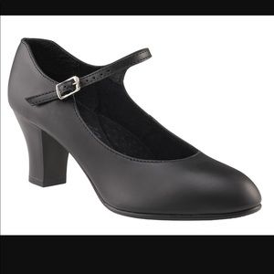 Capezio 2" Student Footlight Character Shoe (650)